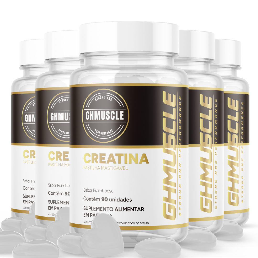 Creatina em pastilha