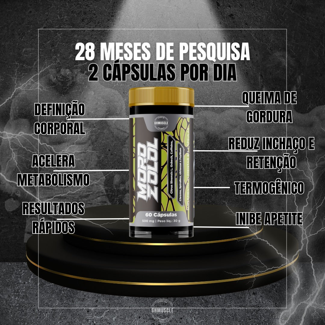 Morozolol (termogênico) 60 cápsulas