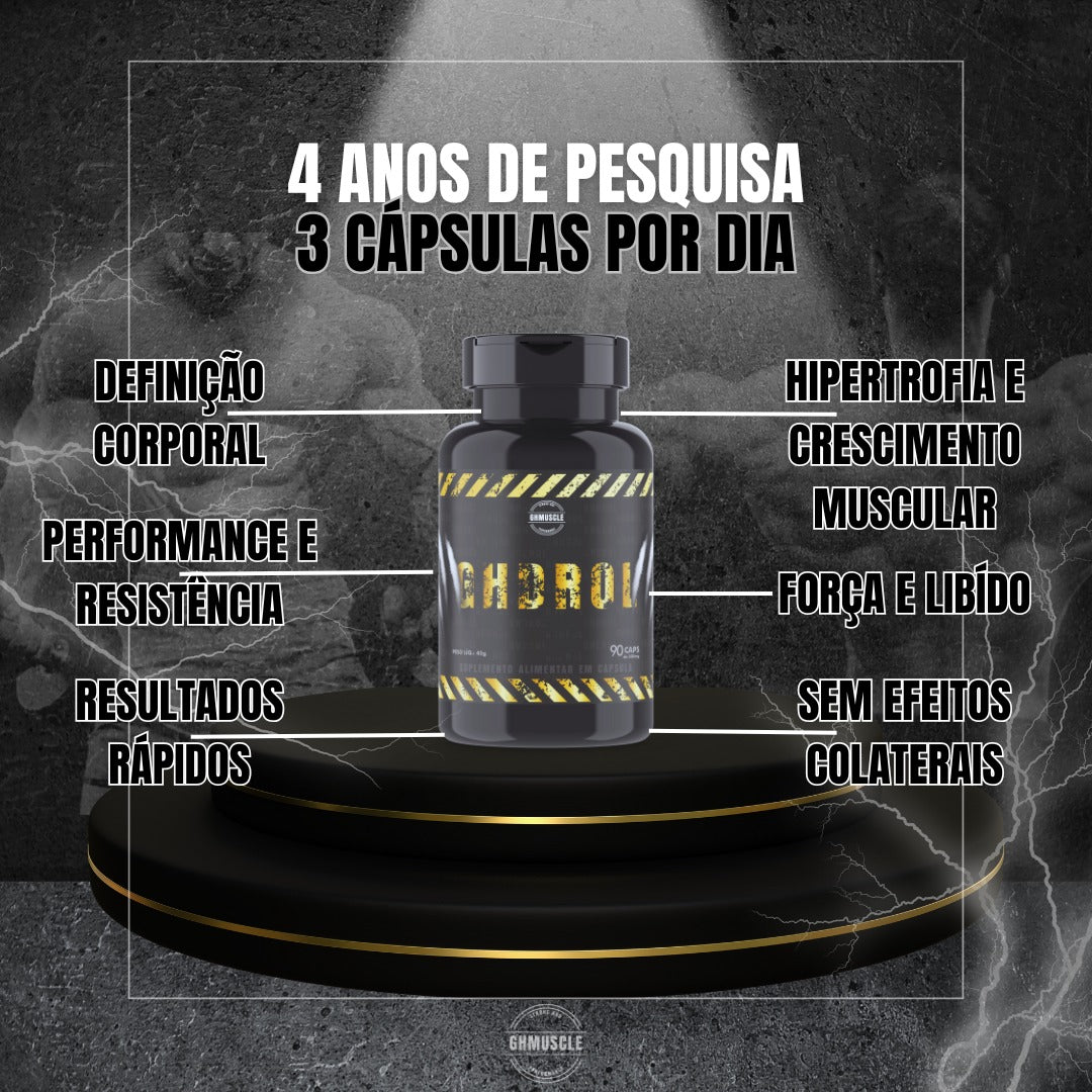 Ghdrol - 90 cápsulas