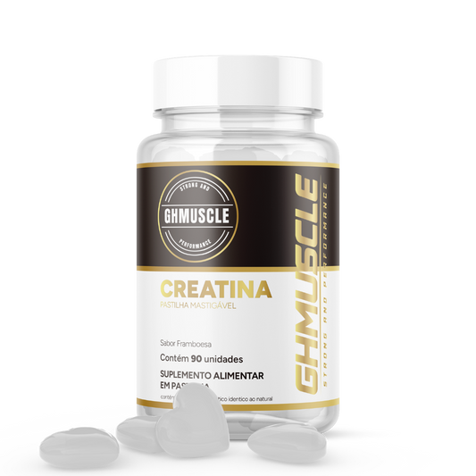Creatina em pastilha