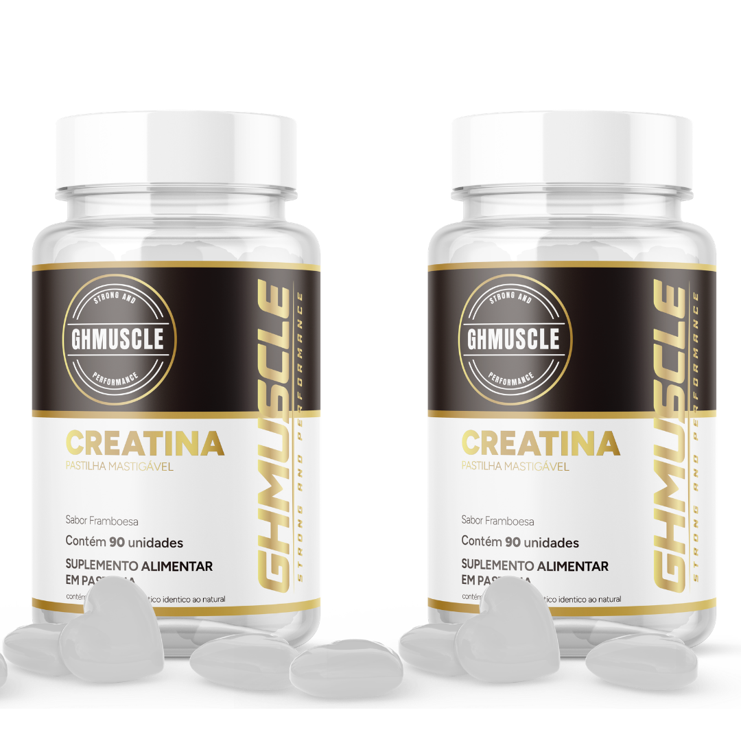 Creatina em pastilha