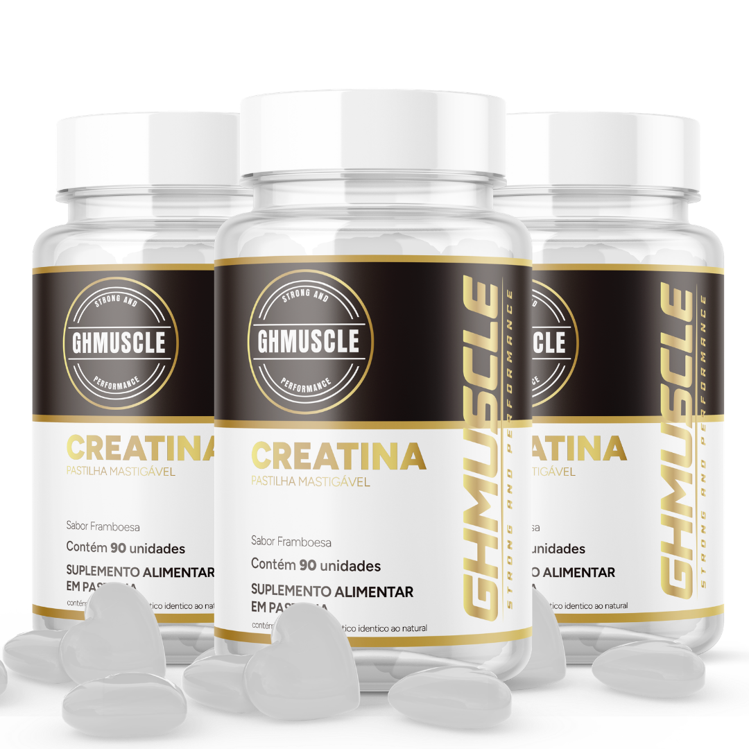Creatina em pastilha